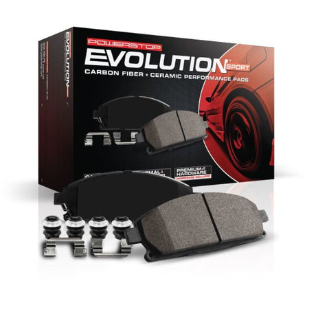 PowerStop - Power Stop 15 - 19 Audi A3 Front Z23 Evolution Sport Brake Pads w/Hardware - Panda Motorworks