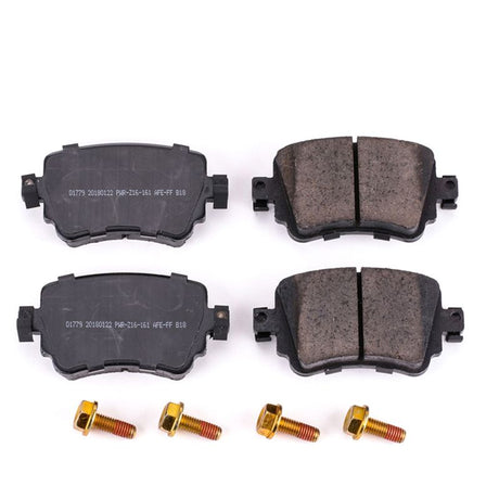 PowerStop - Power Stop 16 - 18 Audi Q3 Rear Z17 Evolution Ceramic Brake Pads w/Hardware - Panda Motorworks
