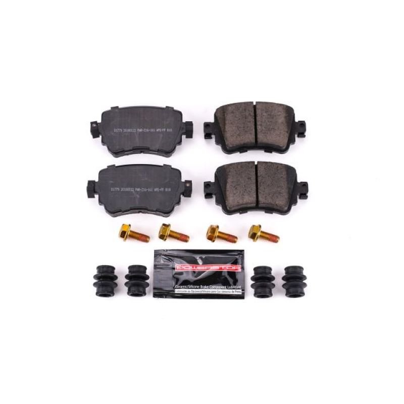 PowerStop - Power Stop 16 - 18 Audi Q3 Rear Z23 Evolution Sport Brake Pads w/Hardware - Panda Motorworks