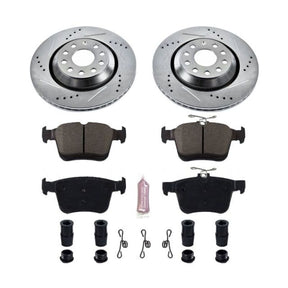 PowerStop - Power Stop 17 - 18 Audi RS3 Rear Z23 Evolution Sport Brake Kit - Panda Motorworks