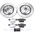 PowerStop - Power Stop 17 - 18 Audi RS3 Rear Z26 Street Warrior Brake Kit - Panda Motorworks