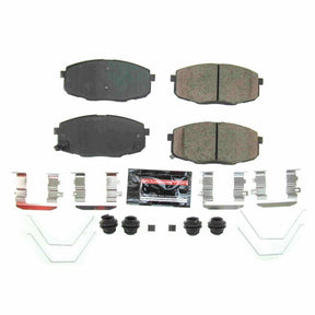PowerStop - Power Stop 2018 Hyundai Elantra GT Front Z23 Evolution Sport Brake Pads w/Hardware - Panda Motorworks