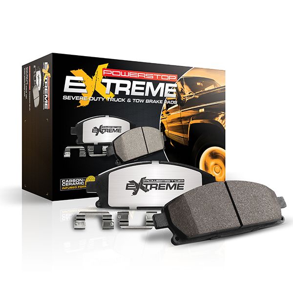 PowerStop - Power Stop 2021 Ford Bronco Sport Front Z36 Truck & Tow Brake Pads w/Hardware - Panda Motorworks