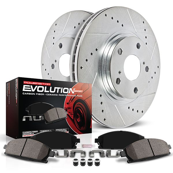 PowerStop - PowerStop Z23 EVOLUTION SPORT BRAKE UPGRADE KIT Front (Focus ST 13 - 14)