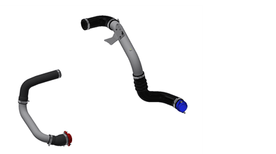 PRL Motorsports - 2016+ Honda Civic 1.5T Intercooler Charge Pipe Upgrade Kit