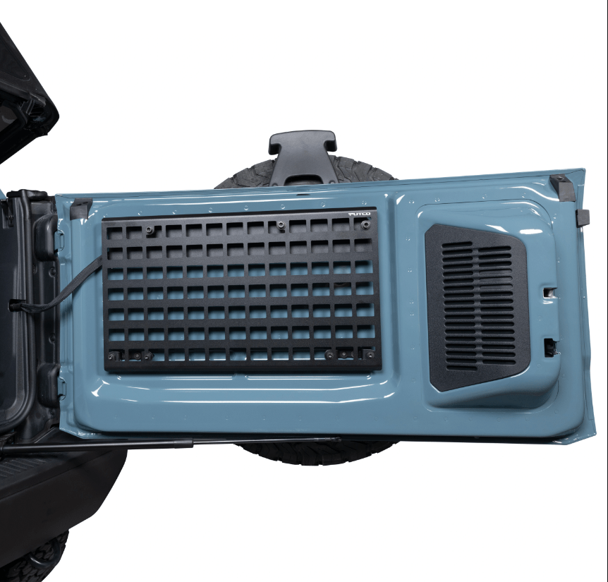 Putco - Putco 21 - 22 Ford Bronco Molle - Tailgate Panel - Panda Motorworks