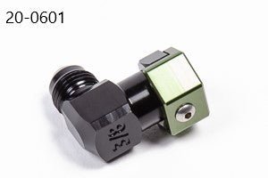 Radium Engineering - Radium Engineering 3/8in SAE Female to 6AN Male, Low Profile Elbow