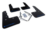 Rally Armor - Rally Armor 17 - 18 Honda Civic Type R (Type R Only) UR Black Mud Flap w/ Blue Logo