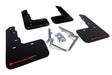 Rally Armor - Rally Armor 17 - 18 Honda Civic Type R (Type R Only) UR Black Mud Flap w/ Red Logo