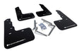 Rally Armor - Rally Armor 17 - 18 Honda Civic Type R (Type R Only) UR Black Mud Flap w/ White Logo