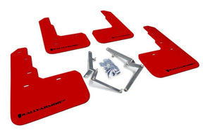 Rally Armor - Rally Armor 17 - 18 Honda Civic Type R (Type R Only) UR Red Mud Flap w/ Black Logo