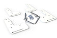 Rally Armor - Rally Armor 17 - 19 Civic Sport Touring & Hatch Only UR White Mud Flap w/ Black Logo