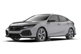 Rally Armor - Rally Armor 17 - 19 Honda Civic Sport Touring Black UR Mud Flap w/ Dark Grey Logo