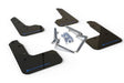 Rally Armor - Rally Armor 17 - 19 Honda Civic Sport Touring UR Black Mud Flap w/ Blue Logo