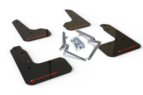 Rally Armor - Rally Armor 17 - 19 Honda Civic Sport Touring UR Black Mud Flap w/ Red Logo