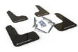 Rally Armor - Rally Armor 17 - 19 Honda Civic Sport Touring UR Black Mud Flap w/ White Logo