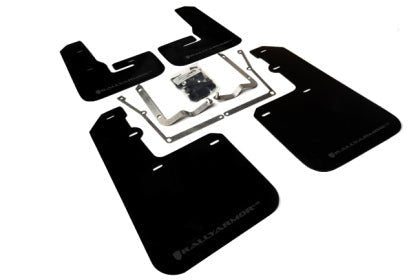 Rally Armor - Rally Armor 2015 - 2017 VW Jetta MKVII UR Black Mud Flap w/ Grey Logo