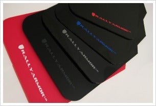 Rally Armor - Rally Armor Mud Flaps 15 - 18 Subaru WRX/STi Sedan UR Black Flap/Green Logo