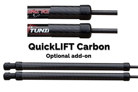 Redline Tuning - Redline Tuning 2012 - 2018 Ford Focus Hood QuickLIFT ELITE - Panda Motorworks