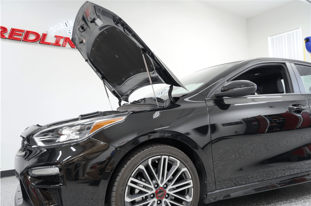Redline Tuning - Redline Tuning 2019+ Kia Forte Hood QuickLIFT ELITE V2 - Panda Motorworks