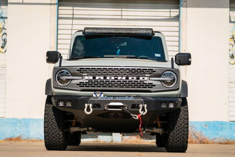 Road Armor - Road Armor 2021+ Ford Bronco Stealth A - Pillar Light Mounts - Tex Blk - Panda Motorworks