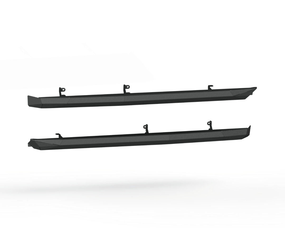 Road Armor - Road Armor 2021+ Ford Bronco Stealth Rocker Guards - Tex Blk - Panda Motorworks