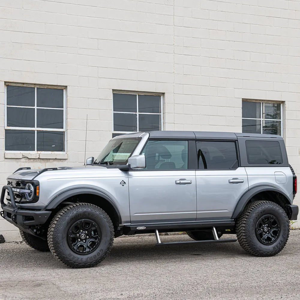 Rock Slide Engineering - Rock Slide 21 - 22 Ford Bronco 4 Door Step Sliders 3rd Gen - Panda Motorworks