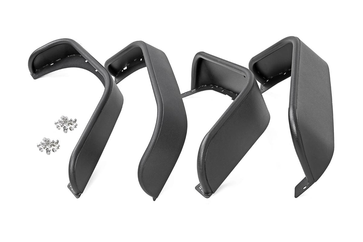 Rough Country - Jeep Tubular Fender Flares (07 - 18 Wrangler JK)