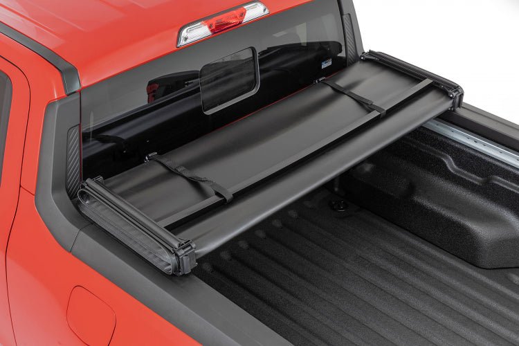 Rough Country - Rough Country BED COVER TRI FOLD | 4'6" BED | FORD MAVERICK 4WD - Panda Motorworks
