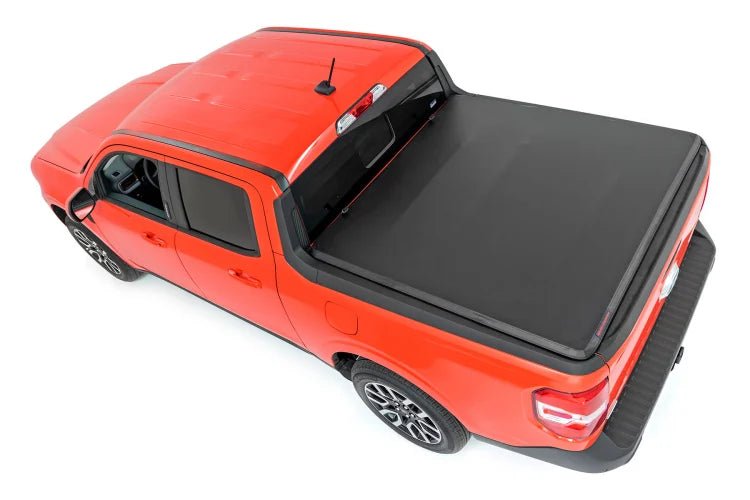 Rough Country - Rough Country BED COVER TRI FOLD | 4'6" BED | FORD MAVERICK 4WD - Panda Motorworks