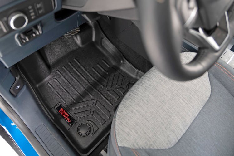 Rough Country - Rough Country FLOOR MATS FRONT AND REAR | FORD MAVERICK 4WD (2022 - 2023) - Panda Motorworks