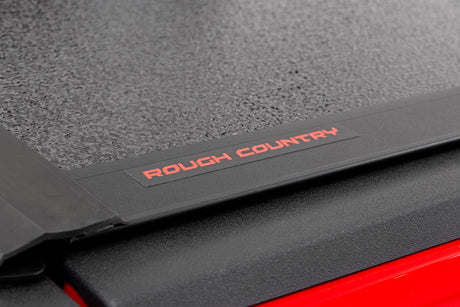 Rough Country - Rough Country HARD LOW PROFILE BED COVER 5.5 FT | CARGO MGMT | TOYOTA TUNDRA (2022) - Panda Motorworks