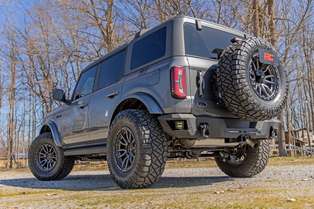 Rough Country - Rough Country License Plate Relocation Bracket FORD BRONCO (2021 - 2022) - Panda Motorworks