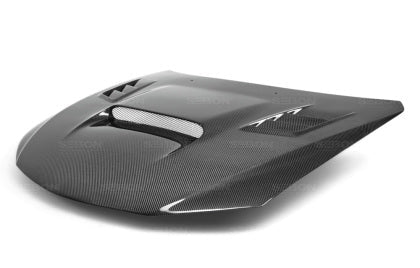 Seibon - CW - STYLE CARBON FIBER HOOD FOR 2008 - 2014 SUBARU WRX / STI
