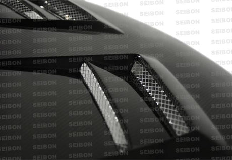 Seibon 08-09 Mitsubishi Lancer (CYA4/5A) DV Style Carbon Fiber Hood - Panda Motorworks - 3