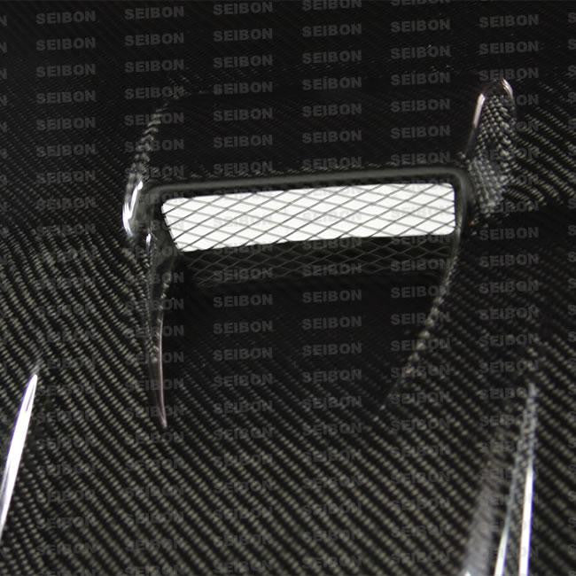 Seibon 08-09 Mitsubishi Lancer (CYA4/5A) DV Style Carbon Fiber Hood - Panda Motorworks - 4