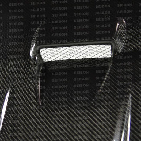 Seibon 08-09 Mitsubishi Lancer (CYA4/5A) DV Style Carbon Fiber Hood - Panda Motorworks - 4