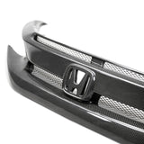 Seibon - Seibon 16 - 18 Honda Civic OEM - Style Carbon Fiber Front Grill