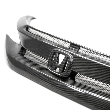 Seibon - Seibon 16 - 18 Honda Civic OEM - Style Carbon Fiber Front Grill