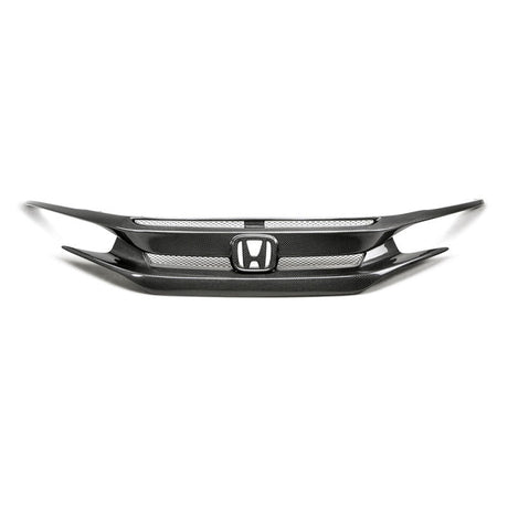 Seibon - Seibon 16 - 18 Honda Civic OEM - Style Carbon Fiber Front Grill