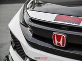 Seibon - Seibon 16 - 18 Honda Civic OEM - Style Carbon Fiber Front Grill