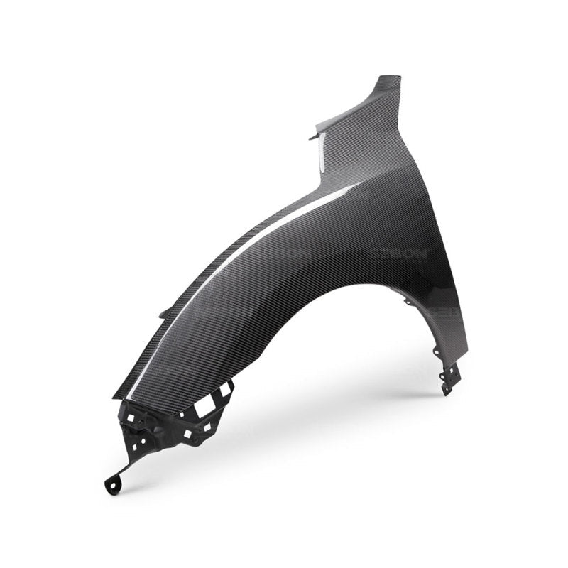 Seibon - Seibon 16 - 18 Honda Civic Sedan/Coupe OEM - Style Carbon Fiber Fender