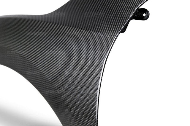 Seibon - Seibon 16 - 18 Honda Civic Sedan/Coupe OEM - Style Carbon Fiber Fender