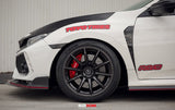 Seibon - Seibon 17 - 18 Honda Civic Type - R Carbon Fiber Fender Ducts (Pair) - Panda Motorworks