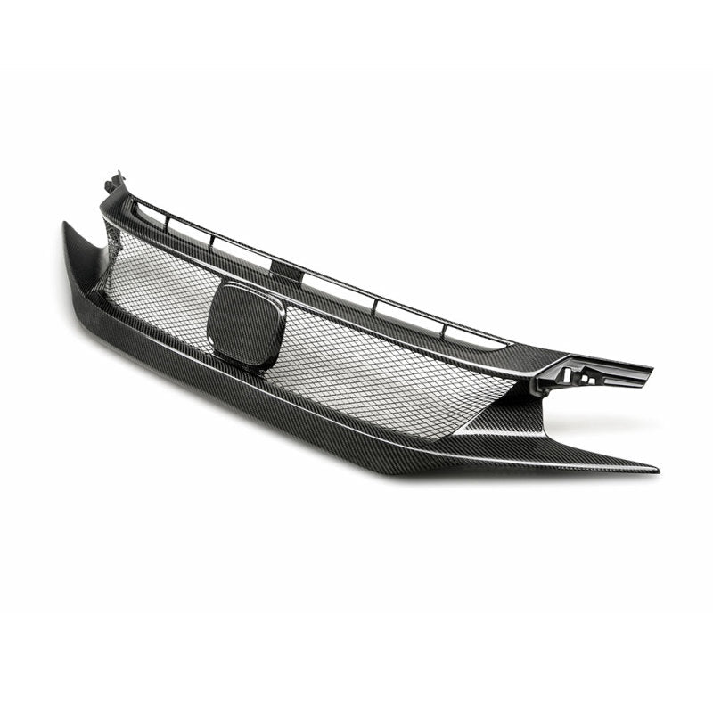 Seibon - Seibon 17 - 18 Honda Civic Type R CV - Style Carbon Fiber Front Grill