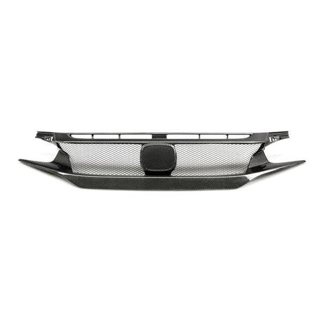 Seibon - Seibon 17 - 18 Honda Civic Type R CV - Style Carbon Fiber Front Grill