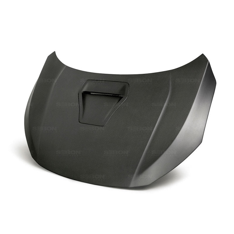Seibon - Seibon 17 - 18 Honda Civic Type - R OEM - Style Dry Carbon Fiber Hood