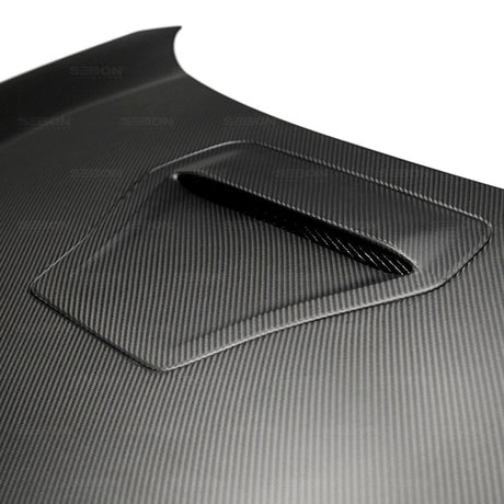 Seibon - Seibon 17 - 18 Honda Civic Type - R OEM - Style Dry Carbon Fiber Hood