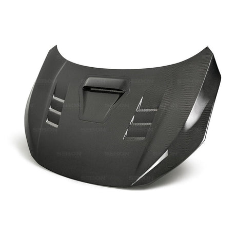 Seibon - Seibon 17 - 18 Honda Civic Type - R TS - Style Carbon Fiber Hood