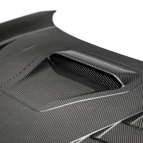 Seibon - Seibon 17 - 18 Honda Civic Type - R TS - Style Carbon Fiber Hood